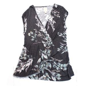 Anthro Ric Rac humbled hydrangea top